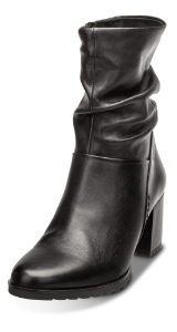 Caprice kort damestøvlett sort 9-9-25416-23