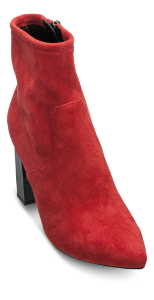 Caprice kort damestøvlett rød 9-9-25308-23