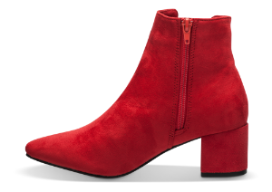 Duffy kort damestøvle rød 97-00814