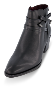 Tamaris kort damestøvle sort 1-1-25063-23