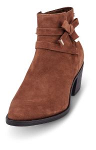 Tamaris kort damestøvlett brun 1-1-25063-23