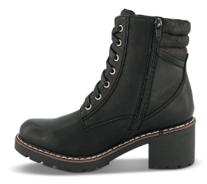 B&CO sort støvlett med hæl 5261501410