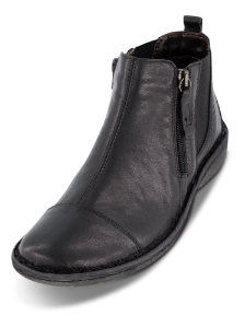 Nordic Softness sort støvlett med kort skaft 5261560410
