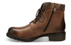 Marco Tozzi kort damestøvle brun 2-2-25203-21