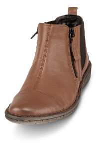 Nordic Softness kort damestøvle brun