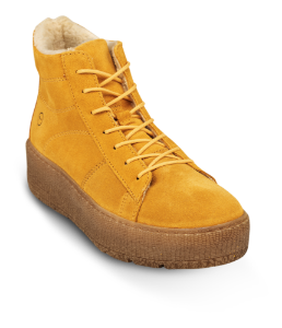 Tamaris kort damestøvlett gul 1-1-26096-23