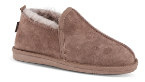 Woollies dametøffel brun 1010 Shoe Luxe