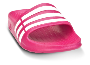 adidas badesandal pink Duramo Slide K