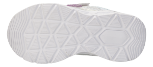 Skofus barnesneaker sølv/lilla