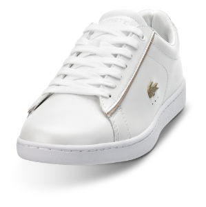Lacoste damesneaker hvit metallic CARNABY EVO 118