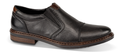 Rieker Let herresko Sort 17659-00