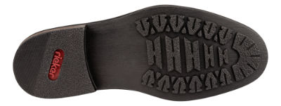 Rieker Let herresko Sort 17659-00
