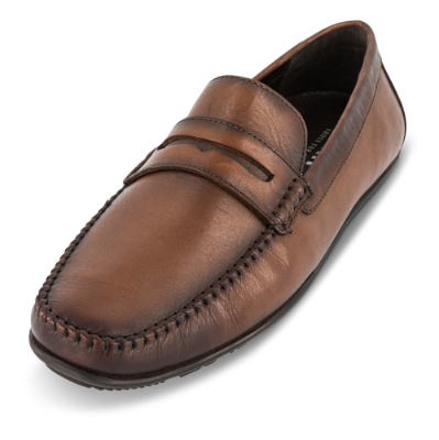 Odiin herreloafer brun 1611100232