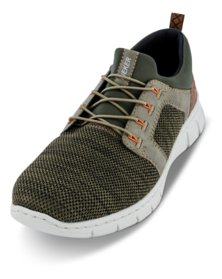 Rieker Kraftig herresko Oliven B7796-54