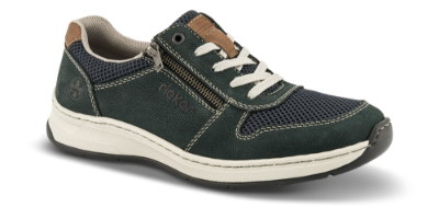 Rieker Kraftig herresko Blå 14300-14