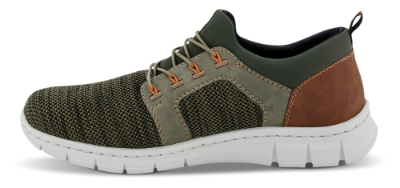 Rieker Kraftig herresko Oliven B7796-54