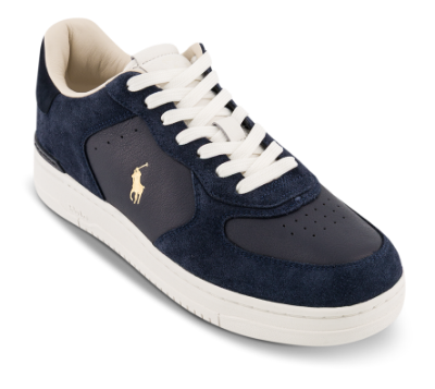 Polo Ralph Lauren Masters Court Sneaker Blå 809973705002