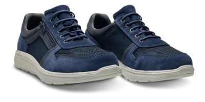 New Feet Kraftig herresko Blå 241-10-840