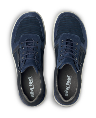 New Feet Kraftig herresko Blå 241-10-840