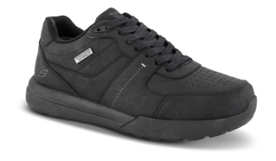 Skechers Kraftig herresko Svart 205236