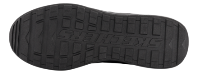 Skechers Kraftig herresko Svart 205236