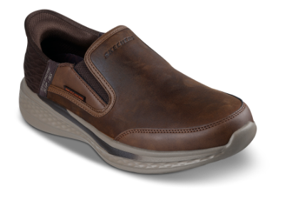 Skechers Kraftig herresko Brun 205237