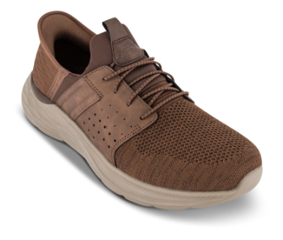 Skechers Kraftig herresko Brun 210803