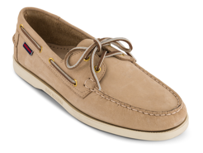 Sebago Portland Flesh Out 906 Seilersko Beige Camel 7111PTW
