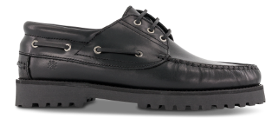 Playboy Claude Boat Shoe Svart OP20421