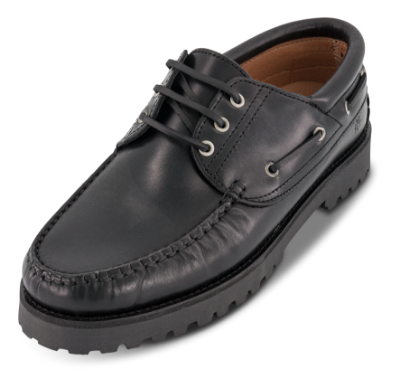 Playboy Claude Boat Shoe Svart OP20421