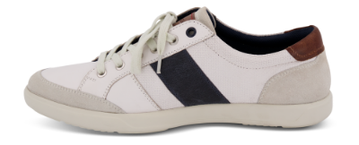 Odiin herresneaker hvit/brun