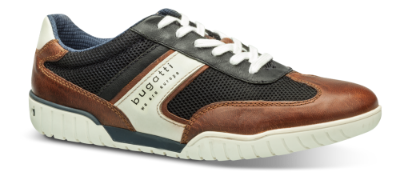 Bugatti herresko brun/blå 321708013259