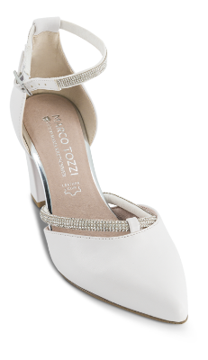 Marco Tozzi Pump Hvid 2-82404-42