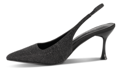 NOË Collection Slingback Stilet Svart 2215500611