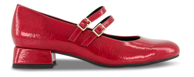 Marco Tozzi Mary Jane Ballarina Rød 2-22209-44