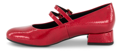 Marco Tozzi Mary Jane Ballarina Rød 2-22209-44
