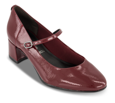 Tamaris Mary Jane Pump Bordeaux 1-22312-43
