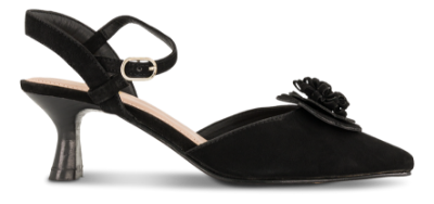 NOË Collection Slingback Stilet Sort 2216110710