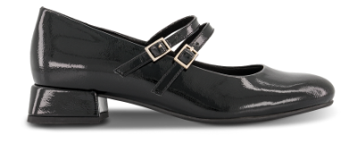 Marco Tozzi Mary Jane Ballerina Sort 2-22209-44