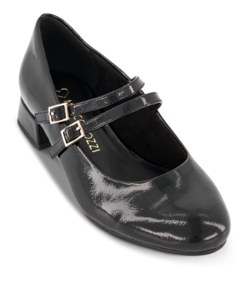 Marco Tozzi Mary Jane Ballerina Sort 2-22209-44