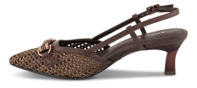 Tamaris Slingback-Pumps Mocca 1-29634-44