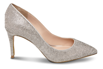 Steve Madden Lillie-C Stilett Sølv 11000728
