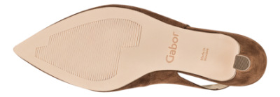 Gabor Slingback Pump Brun 8159018
