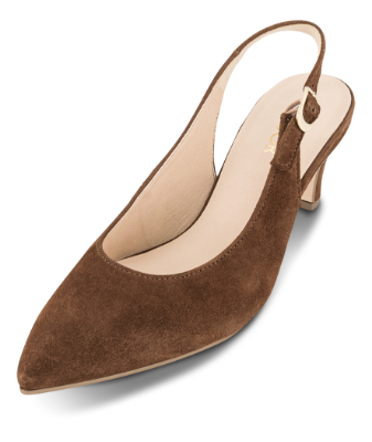 Gabor Slingback Pump Brun 8159018