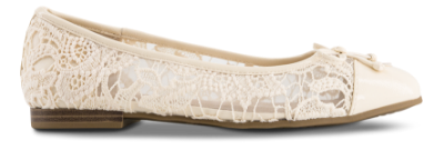 Marco Tozzi Mesh Ballerina Beige 2-82102-46 402