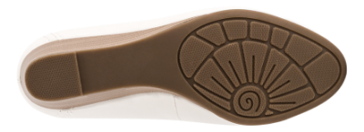 Jana Softline Ballerina Hvid 8-22376-42