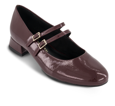 Marco Tozzi Mary Jane Ballerina Bordeaux 2-22209-44
