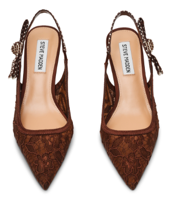 Steve Madden Ensemble Slingback-Pumps Brun