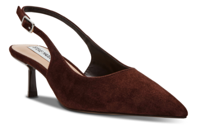 Steve Madden Korra Slingback-Pumps Coffee