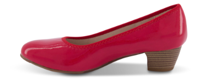 Jana Softline damepumps rød 8-8-22360-23